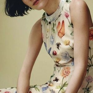 Anthropologie Panjak & Nidhi Maxi Summer Dress